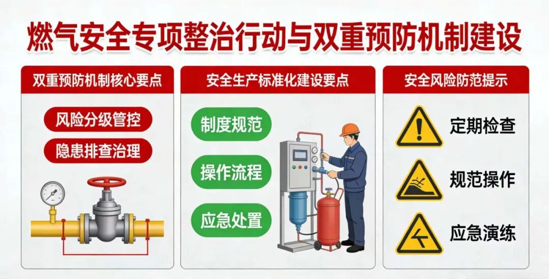 燃气安全双重预防机制与安全生产标准化知识要点